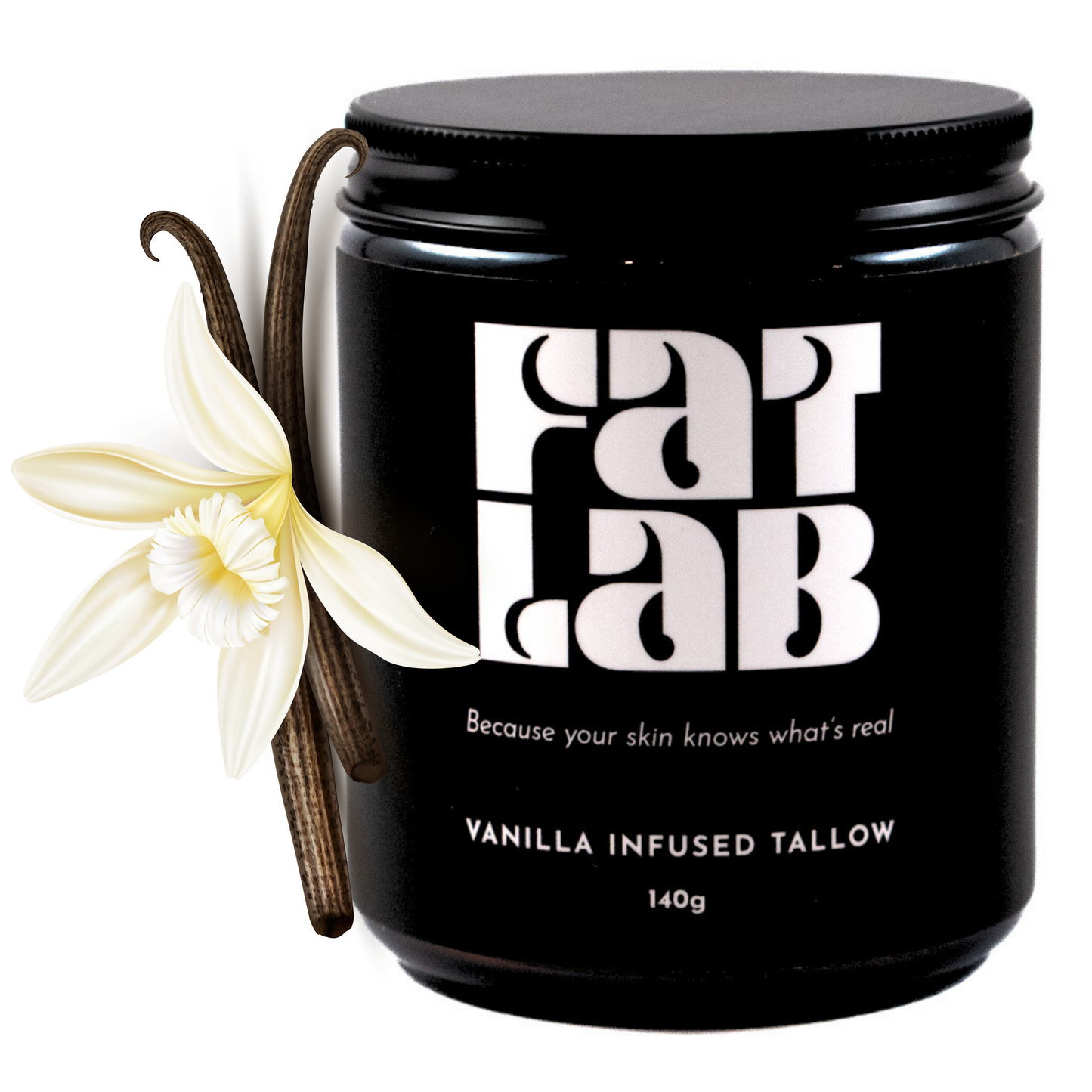 Vanilla Infused 100% Beef Tallow Moisturiser